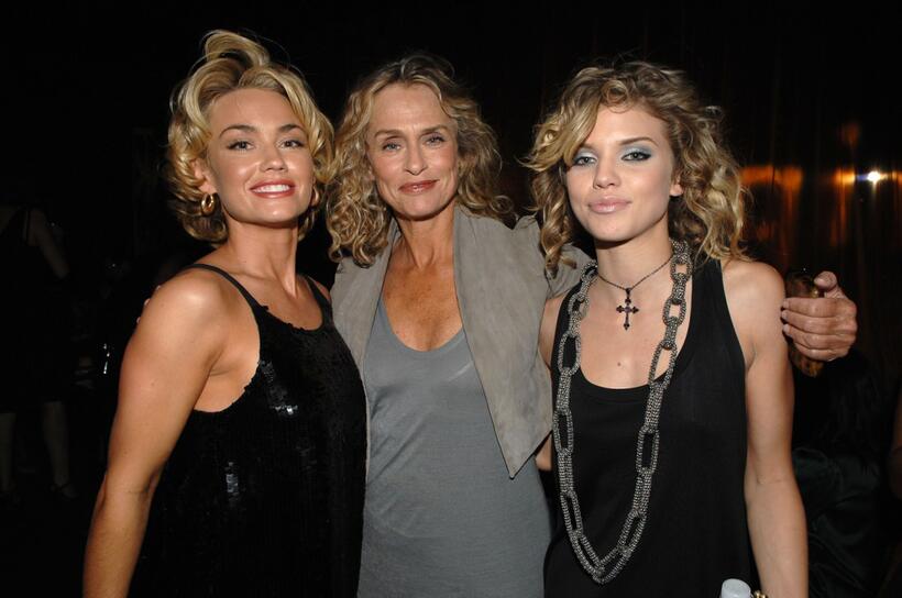Kelly Carlson, Lauren Hutton and AnnaLynne McCord at the after party of the Season 5 premiere of "Nip/Tuck."