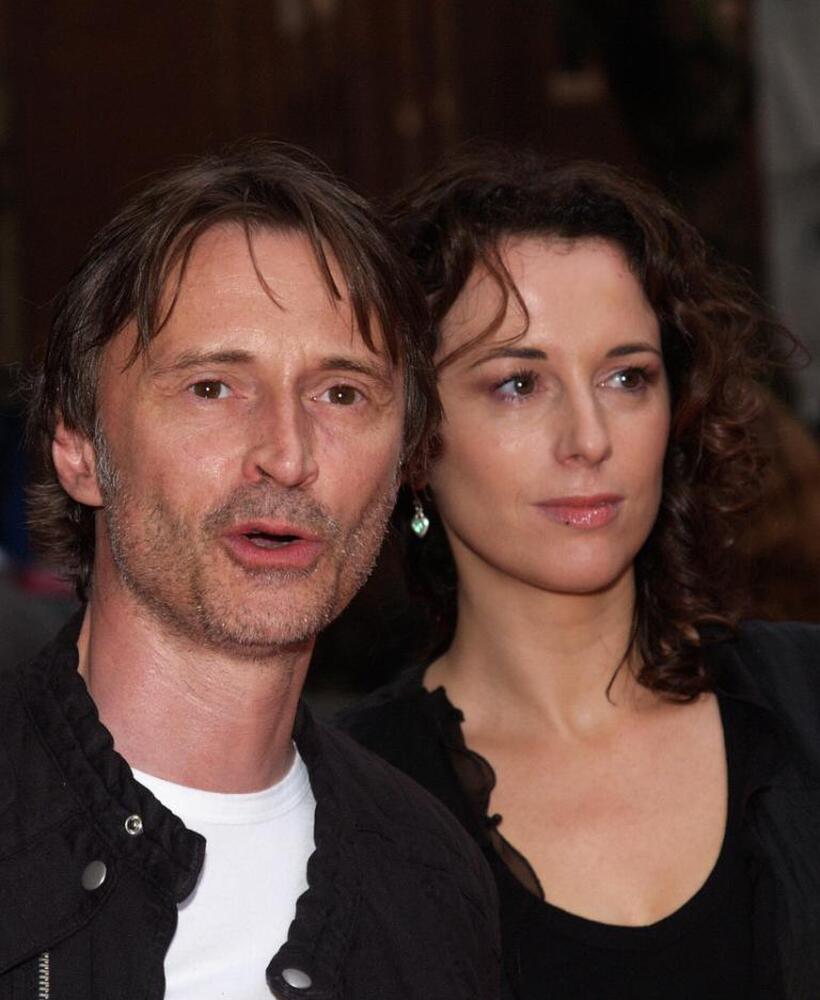 Robert Carlyle and his wife Anastasia at the World Premiere of his latest film "28 Weeks Later".
