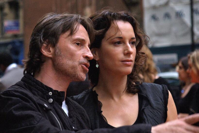 Robert Carlyle and his wife Anastasia at the World Premiere of his latest film "28 Weeks Later".