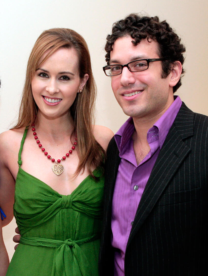 Erin Carufel and Tyrone Giordano at the California premiere of "Untraceable."