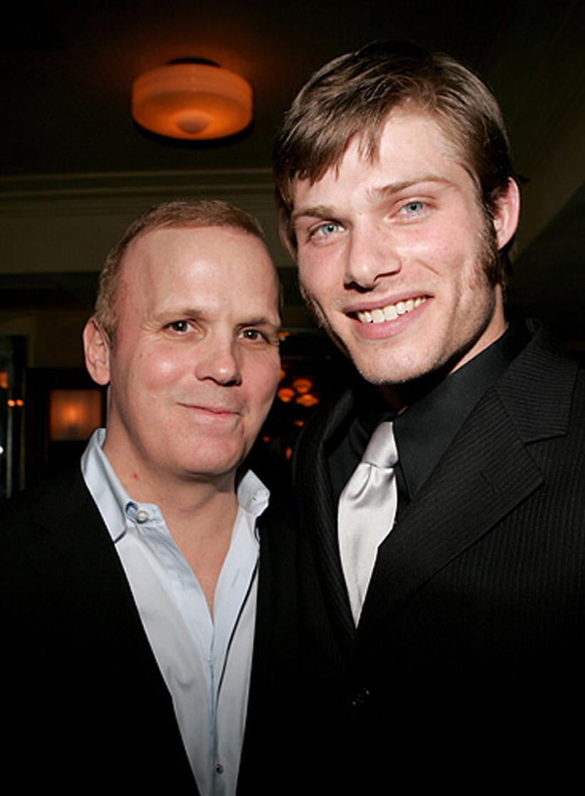 Director Scott Ellis and Chris Carmack at the opening night of "Entertaining Mr. Sloane" in New York.