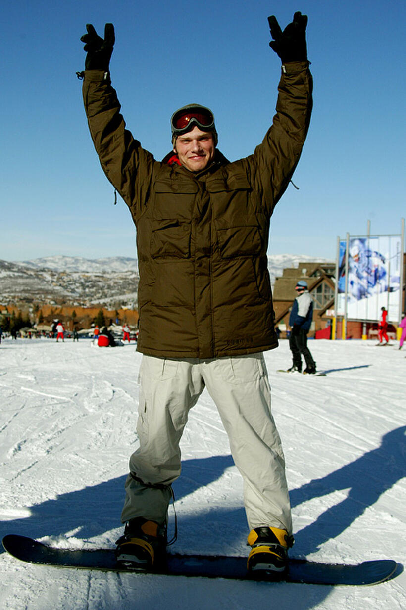 Chris Carmack at the Park City Resort during the 2004 Sundance Film Festival in Utah.
