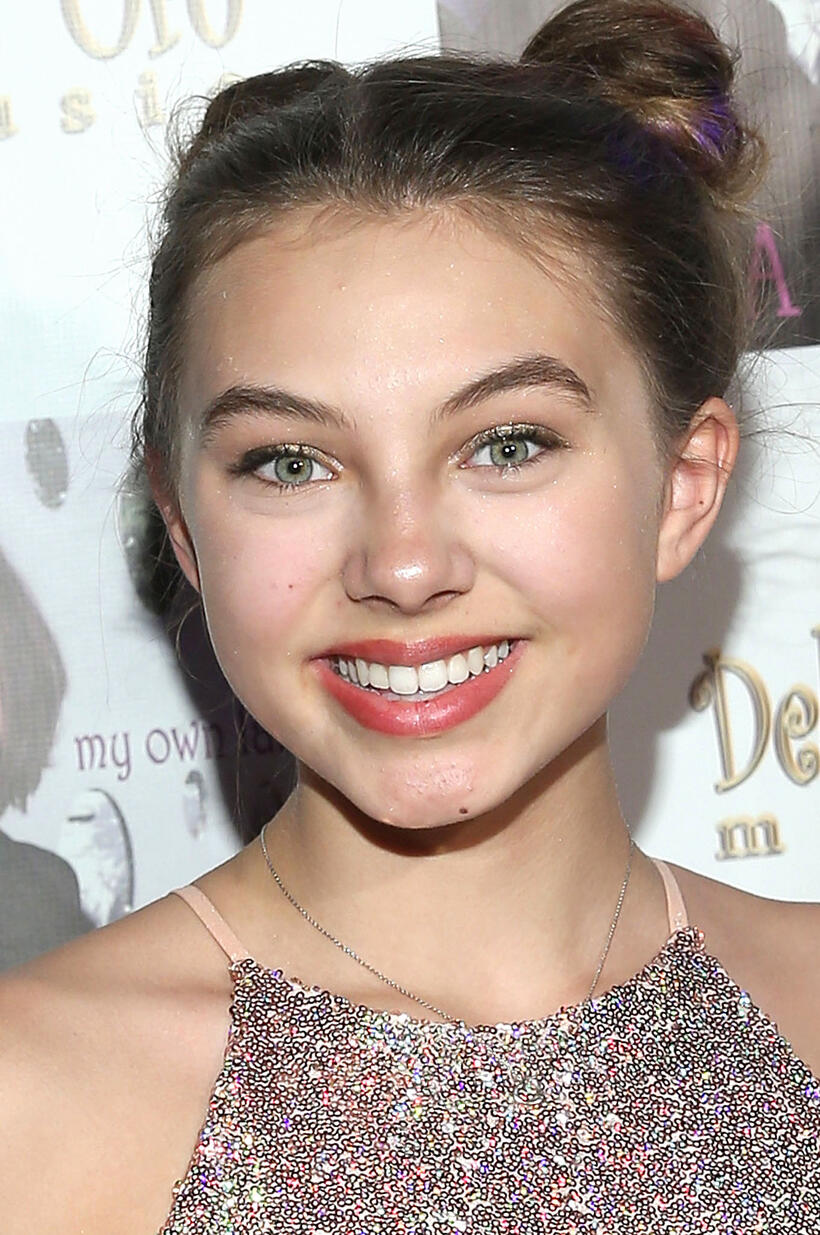 Caitlin Carmichael at the Emma Milani "My Own Language" song release party in Los Angeles.