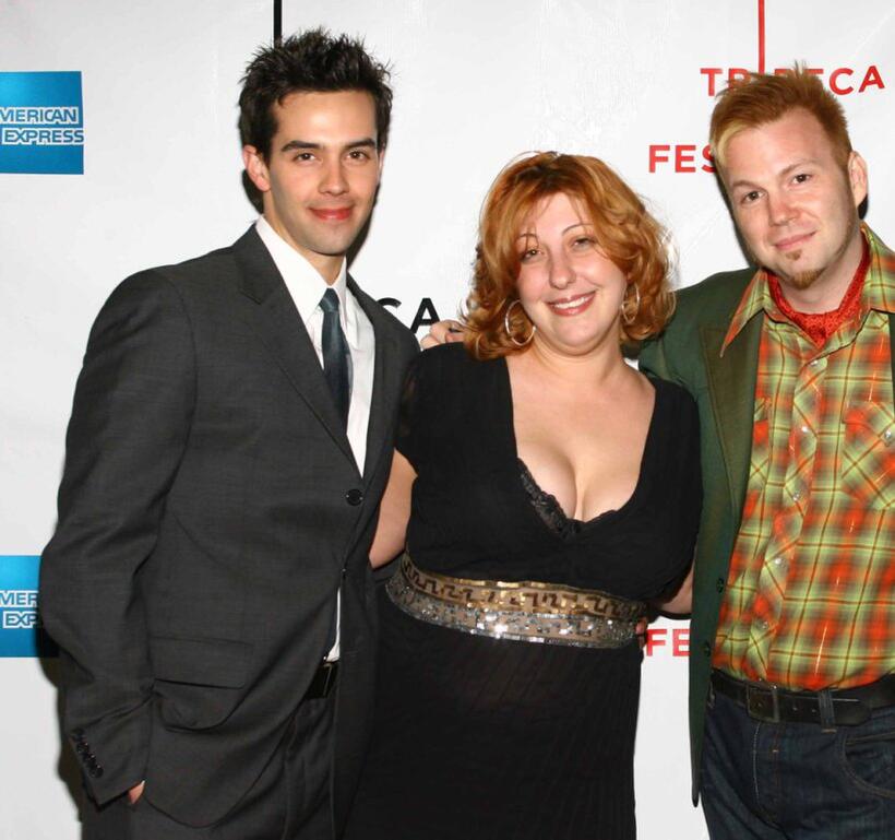 Michael Carbonaro, Ashlie Atkinson and Director Todd Stephens at the premiere of "Another Gay Movie."