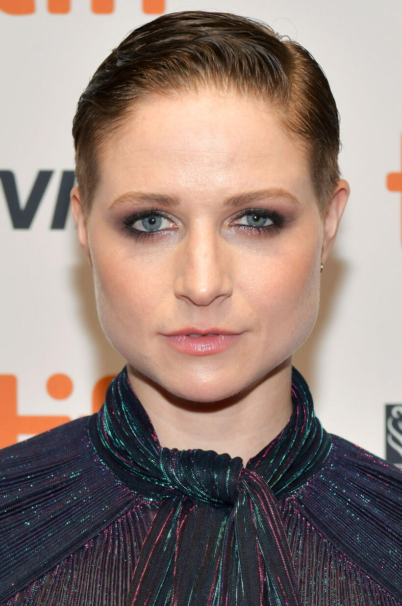 Niamh Algar at the "Calm With Horses" photocall during the 2019 Toronto International Film Festival.
