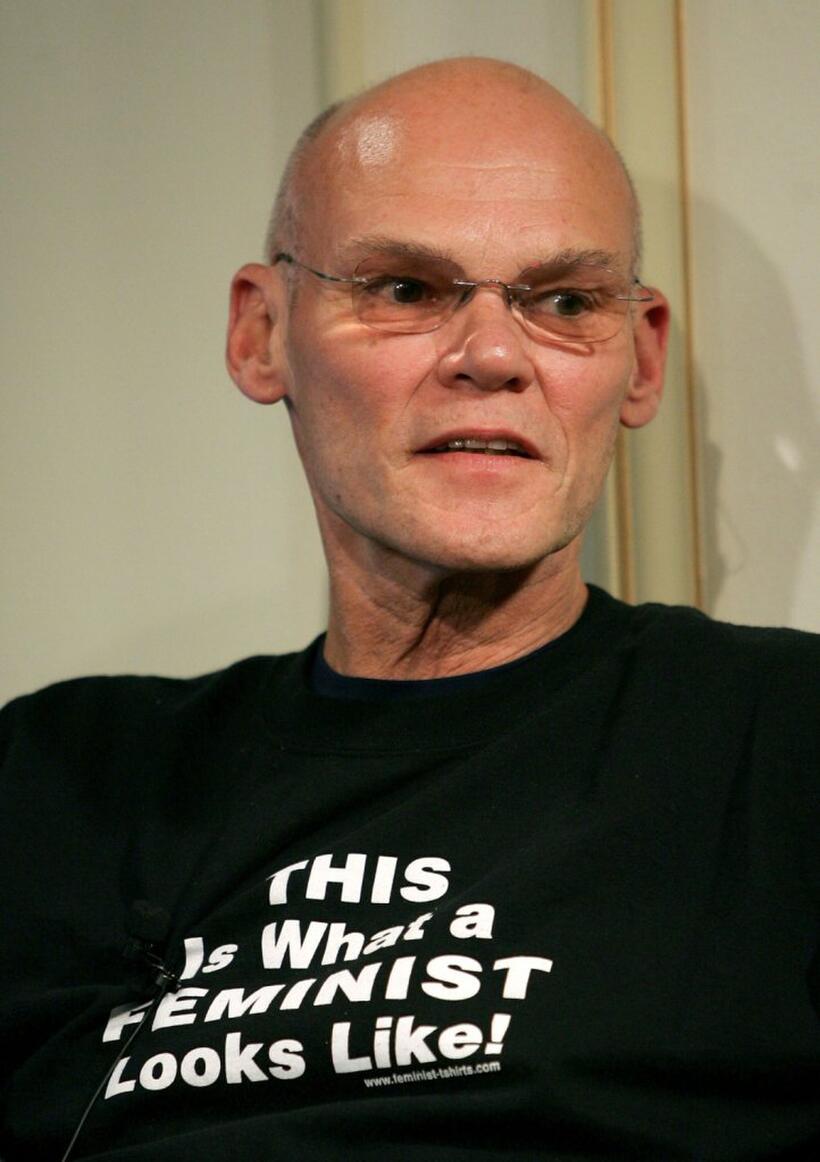 James Carville at the press conference of "All the Kings Men" during the Toronto International Film Festival.