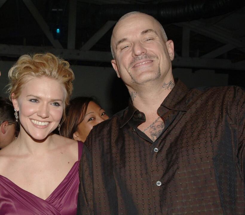 Dominique Swain and Nick Cassavetes at the after party of the premiere of "Alpha Dog."