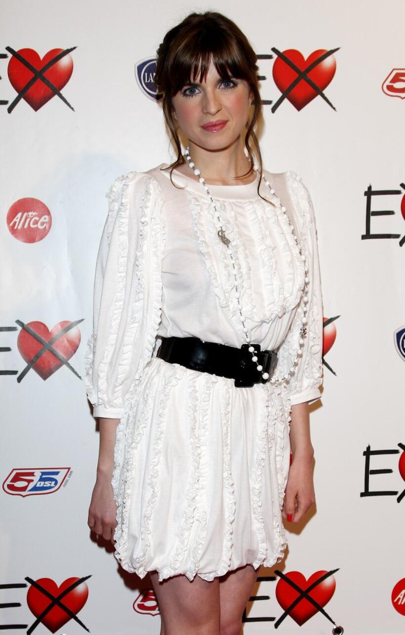 Cecile Cassel at the premiere of "Ex."