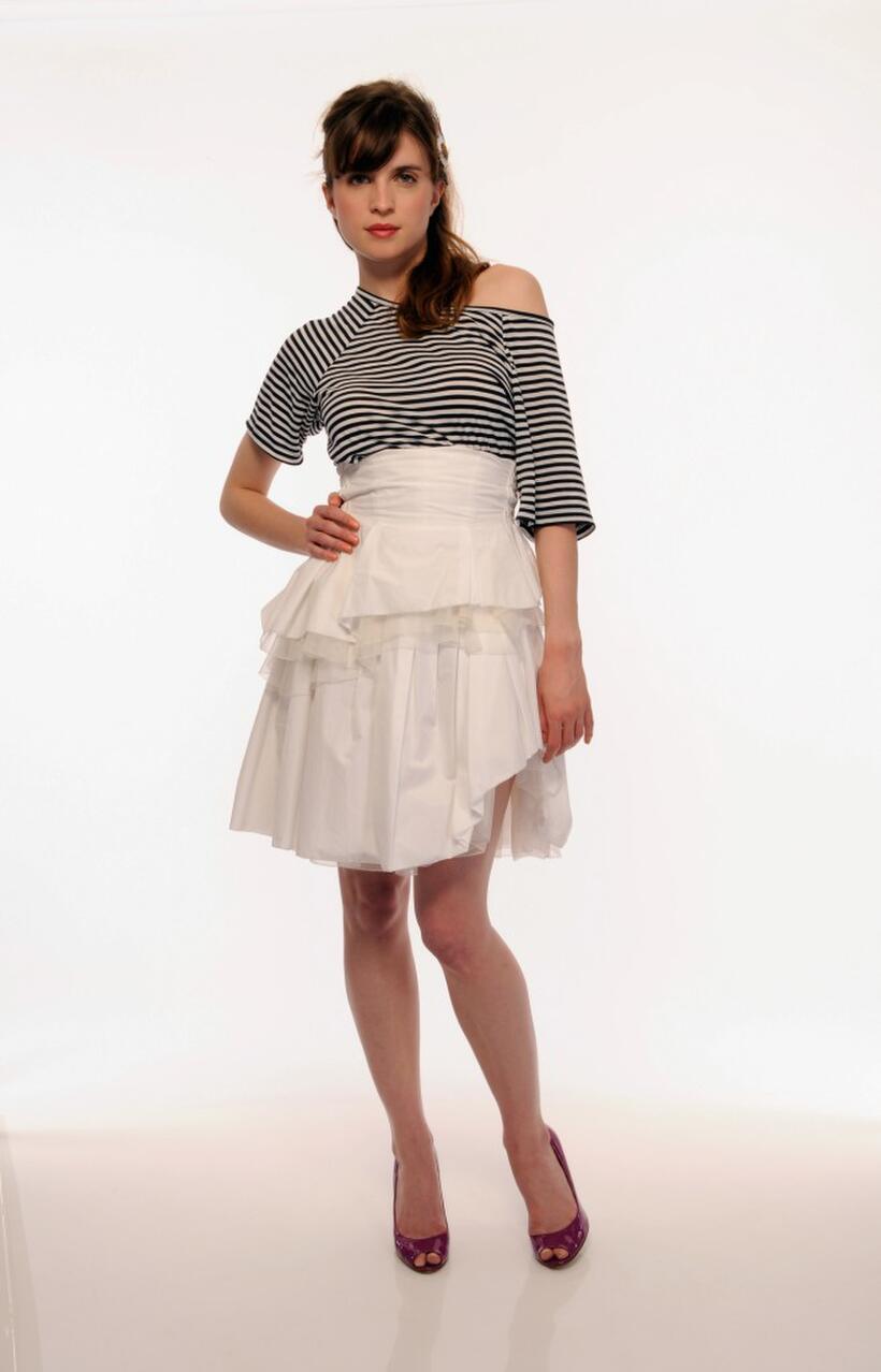 Cecile Cassel at the Tribeca Film Festival 2009.