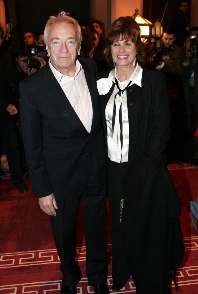 Jean-Pierre Cassel and his wife at the opening of the 4th Marrakesh International Film Festival.
