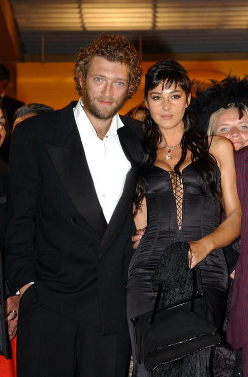 Monica Bellucci and Vincent Cassel at the 55th Cannes Film Festival.