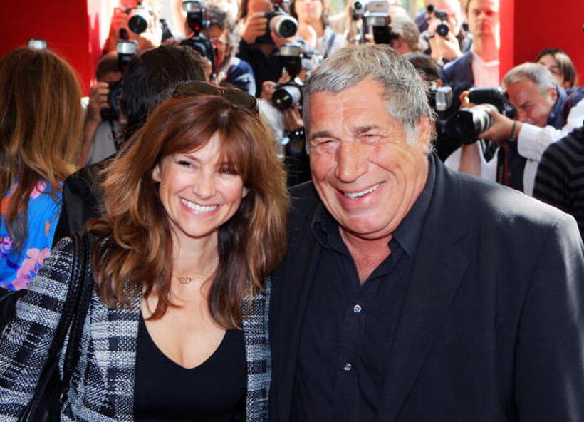 Florence Pernel and Jean-Pierre Castaldi at the presentation of the French TV channel's TF1 upcoming season programs.