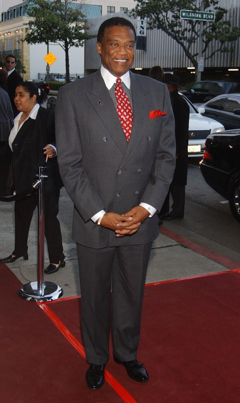Bernie Casey at the film premiere "Jim Brown All American".