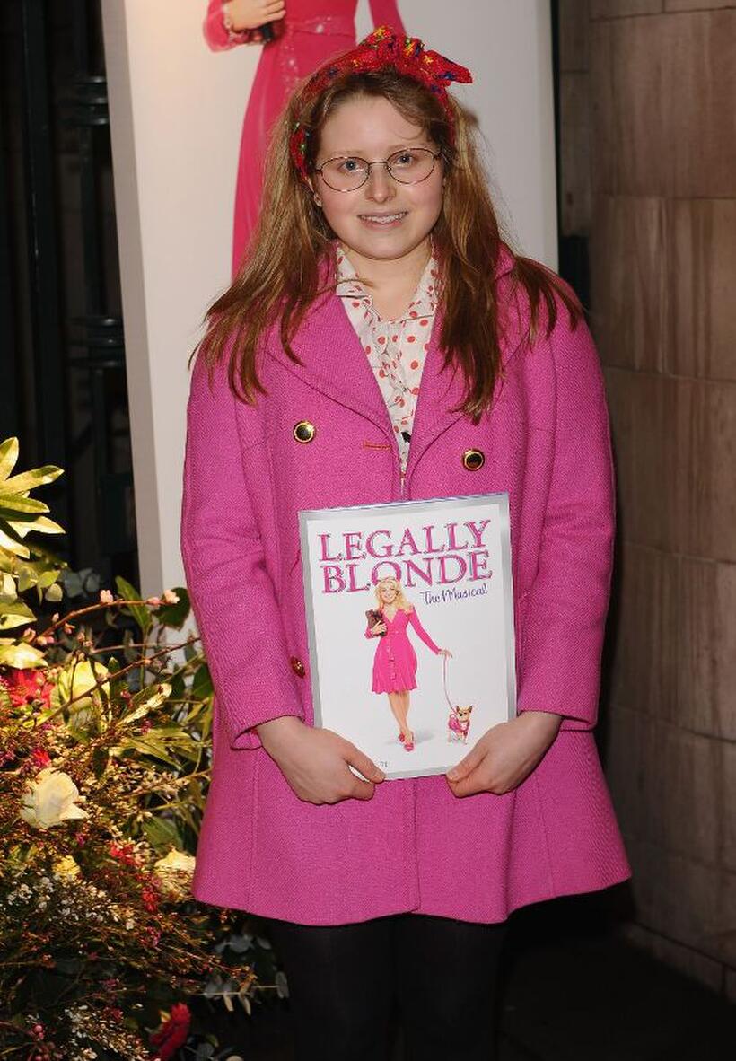 Jessie Cave at the "Legally Blond" Gala Performance at Savoy Theatre.