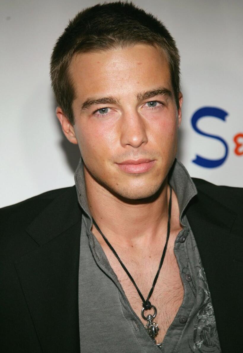 Ryan Carnes at the Monarchy Collection Fashion show.