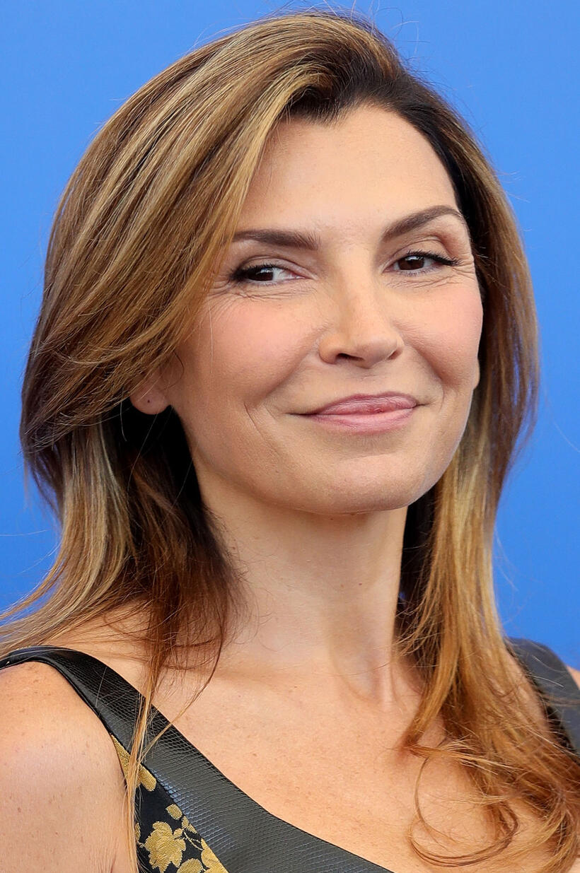 Maria Pia Calzone at the "Gatta Cenerentola" photocall during the 74th Venice Film Festival.