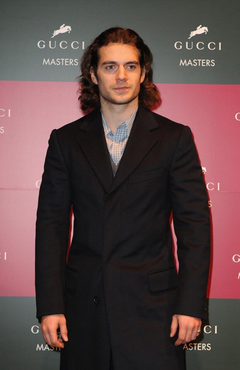 Henry Cavill at the Gucci Grand Prix, International Jumping Competition.