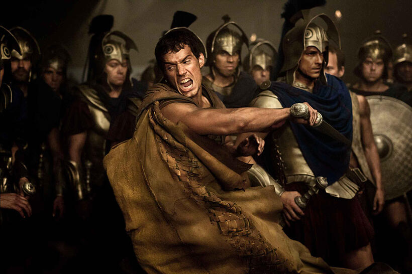 Henry Cavill in "Immortals."
