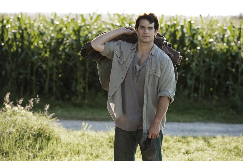 Henry Cavill as Clark Kent in "Man of Steel."