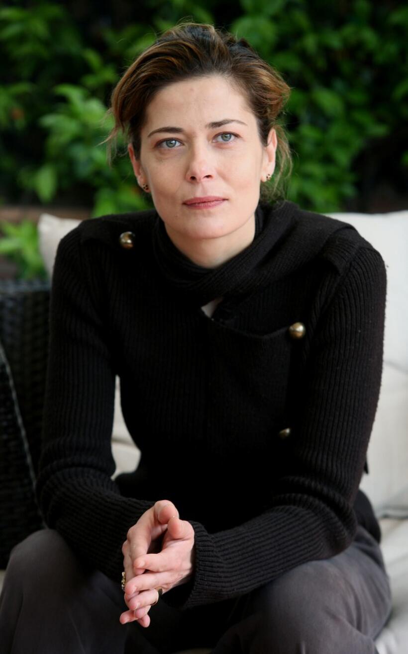 Sandra Ceccarelli at the photocall of "I Demoni Di San Pietroburgo."
