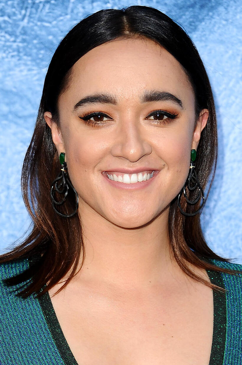 Keisha Castle-Hughes at the "Game of Thrones" Season 7 premiere in Los Angeles.