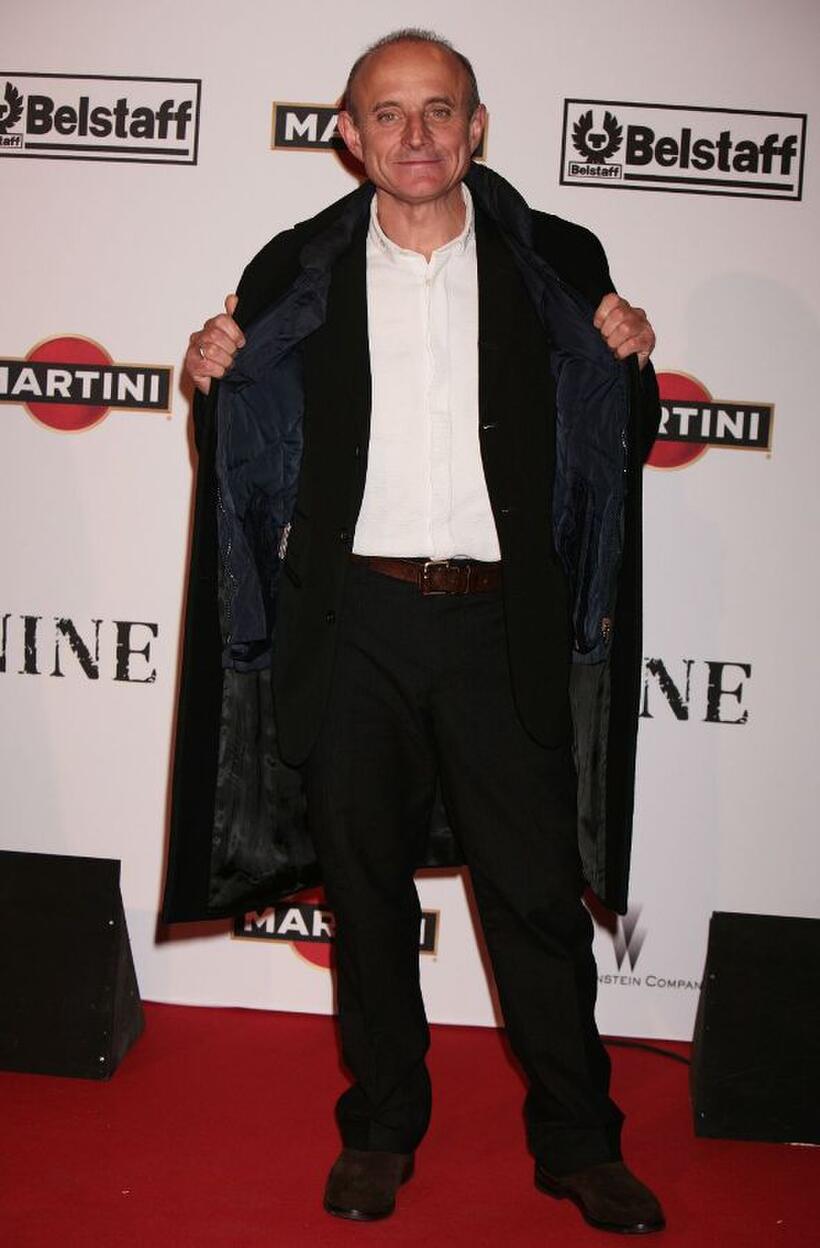 Giuseppe Cederna at the Rome premiere of "Nine."