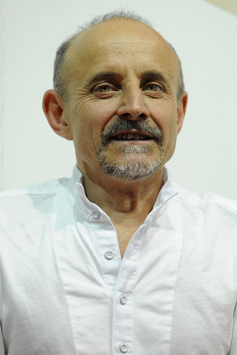 Giuseppe Cederna at the book presentation of "Il tesoro di Nicole Kidman" during the 2011 Turin International Book Fair in Italy.