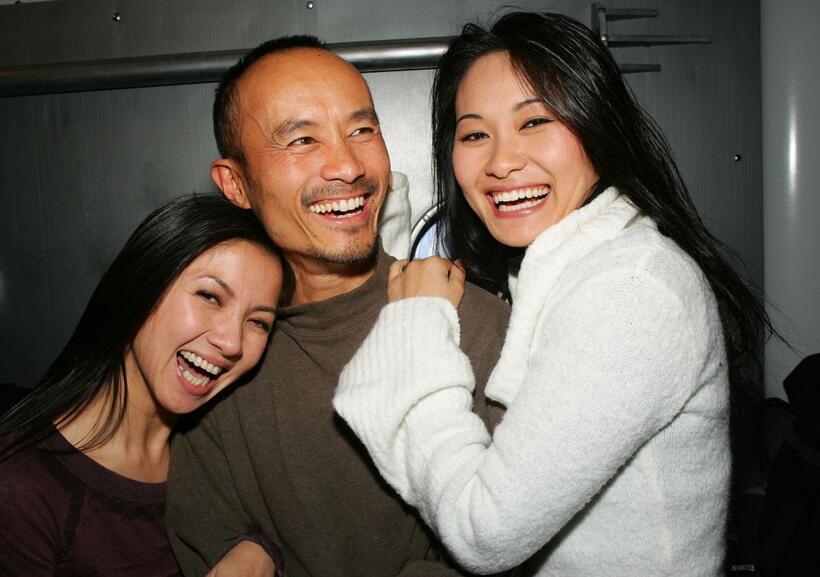 Diem-Lien, Long Nguyen and Cat Ly at the party of "Journey from the Fall" during the 2006 Sundance Film Festival.