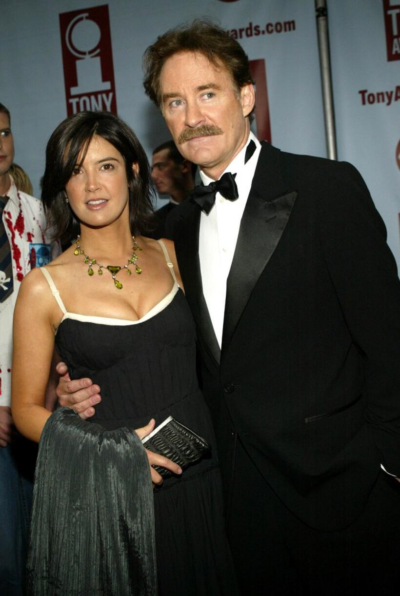 Phoebe Cates and her husband Kevin Kline at the "58th Annual Tony Awards" at Radio City Music Hall.
