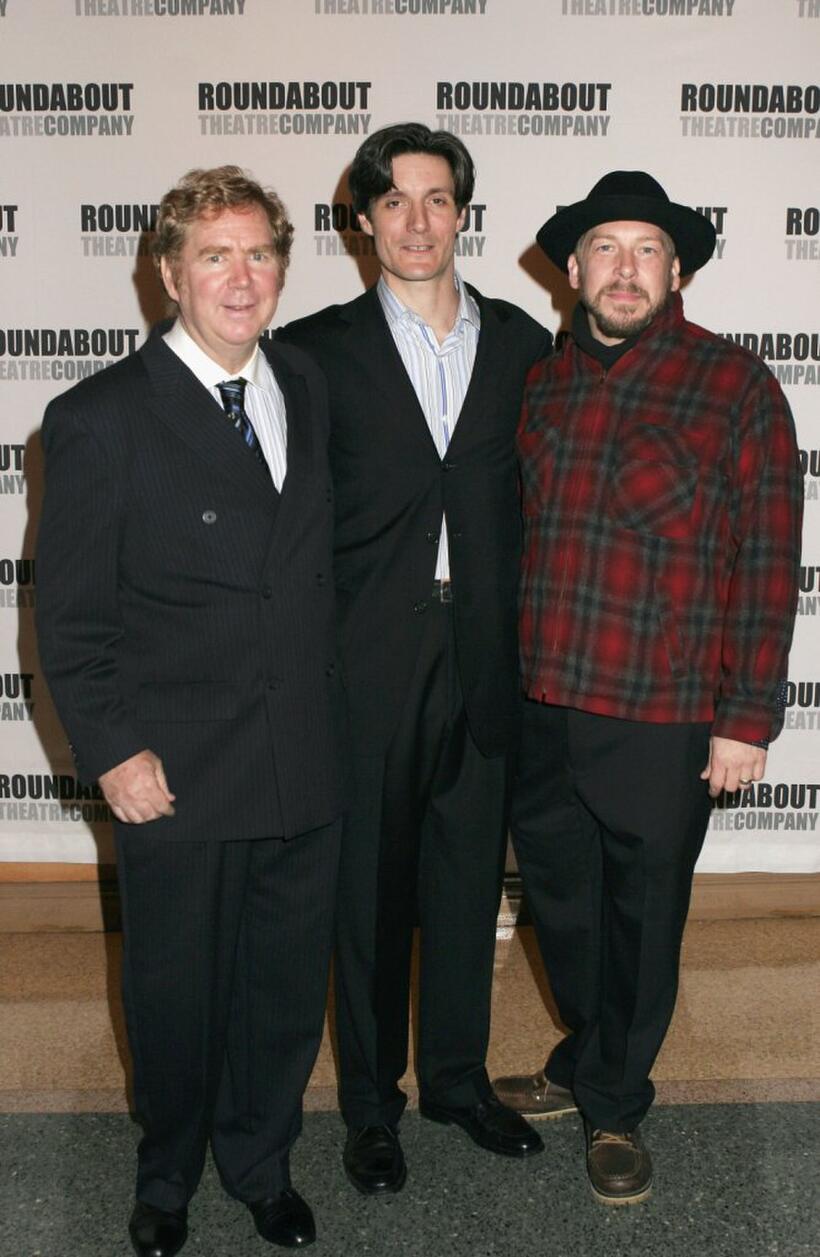 John Christopher Jones, Gareth Saxe and Bill Camp at the Heartbreak House debut.