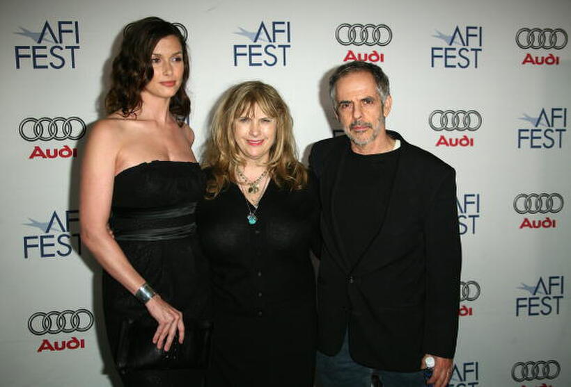 Bridget Moynahan, Colleen Camp and Director Henry Bean at the world premiere of "Noise" during the AFI FEST 2007.