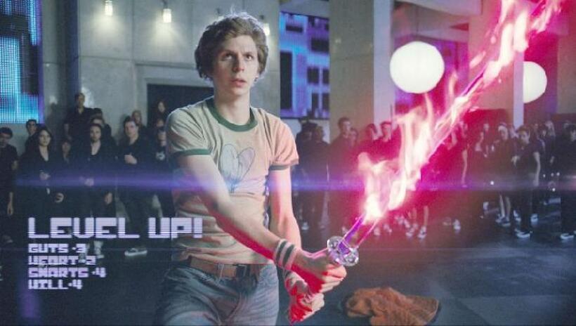 Michael Cera as Scott Pilgrim in "Scott Pilgrim vs. the World."