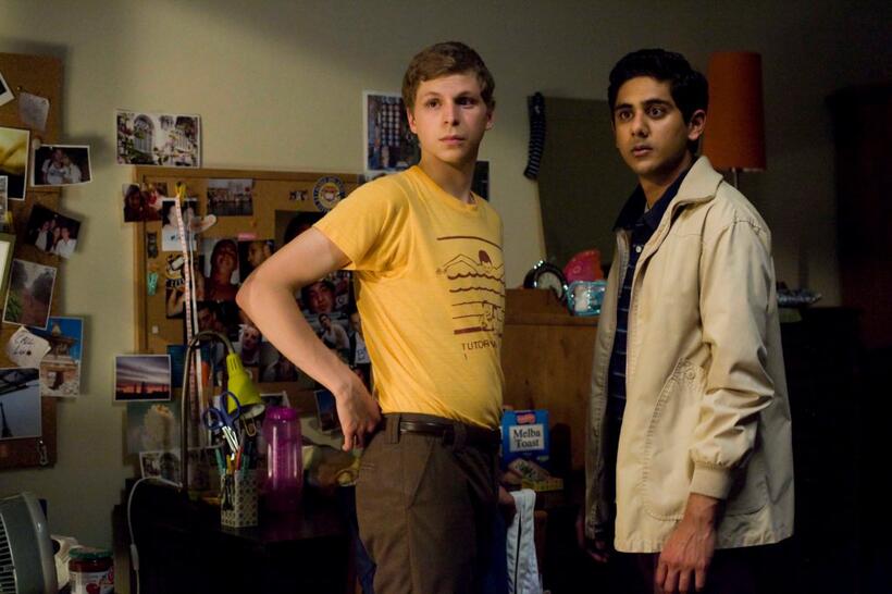 Michael Cera and Adhir Kalyan in "Youth in Revolt."