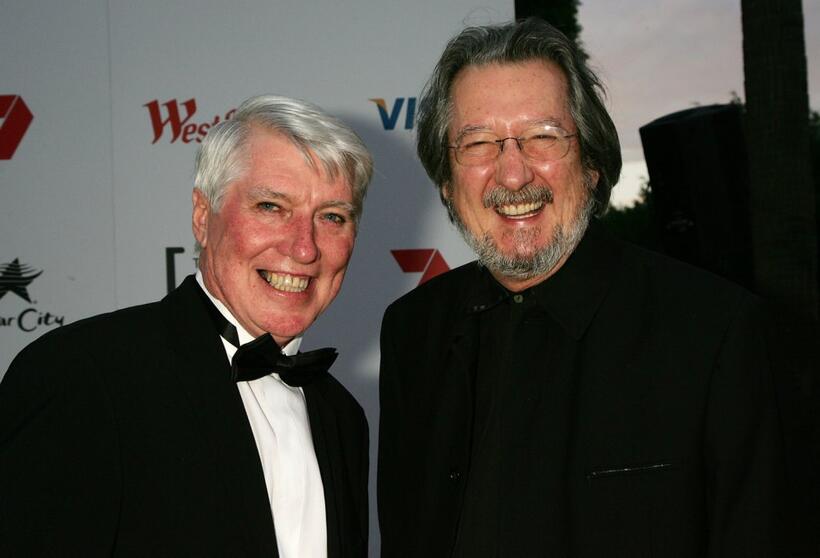 Shane Porteous and Michael Caton at the Channel Seven's "TV Turns 50."