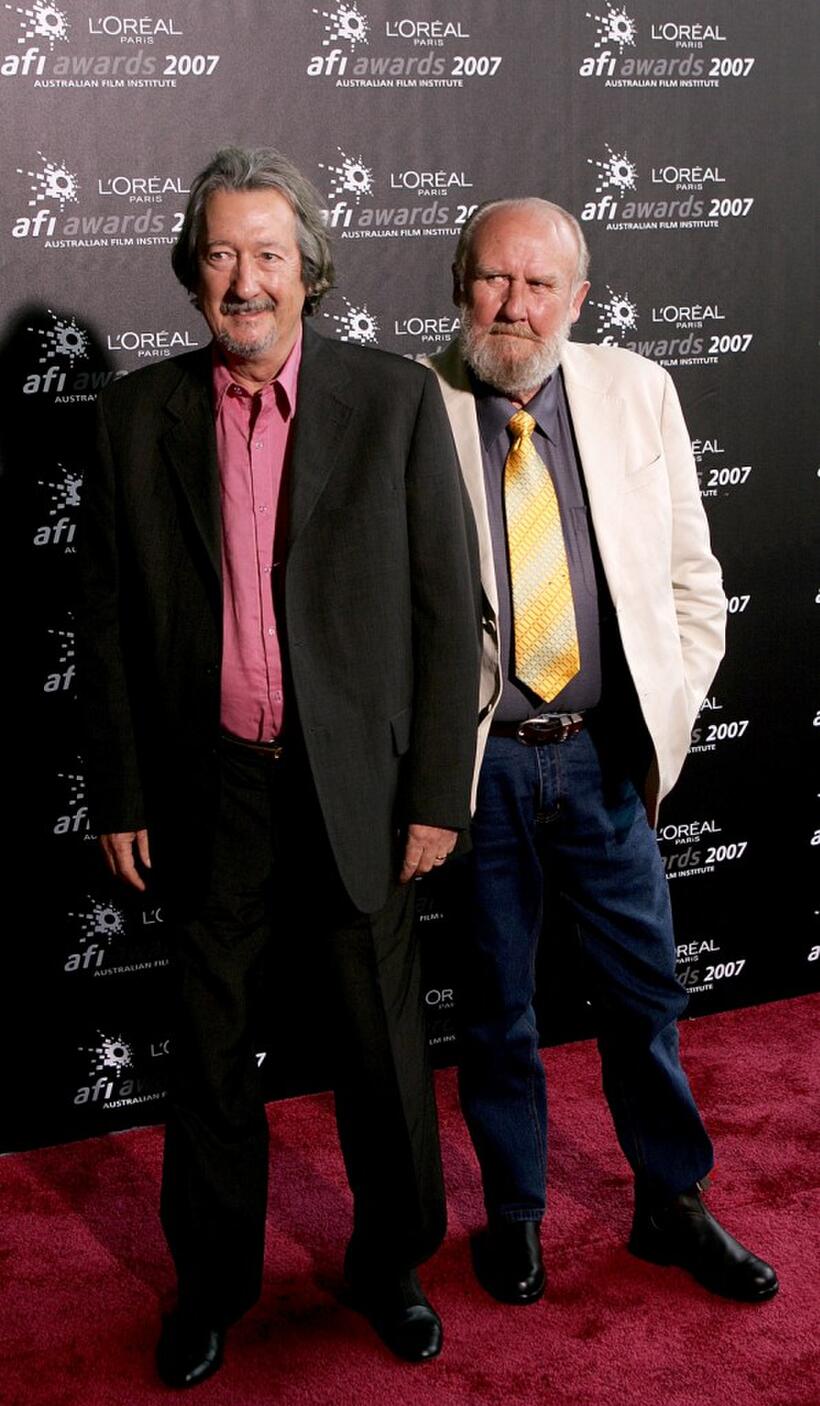 Michael Caton and Bill Hunter at the L'Oreal Paris 2007 AFI Awards Dinner.
