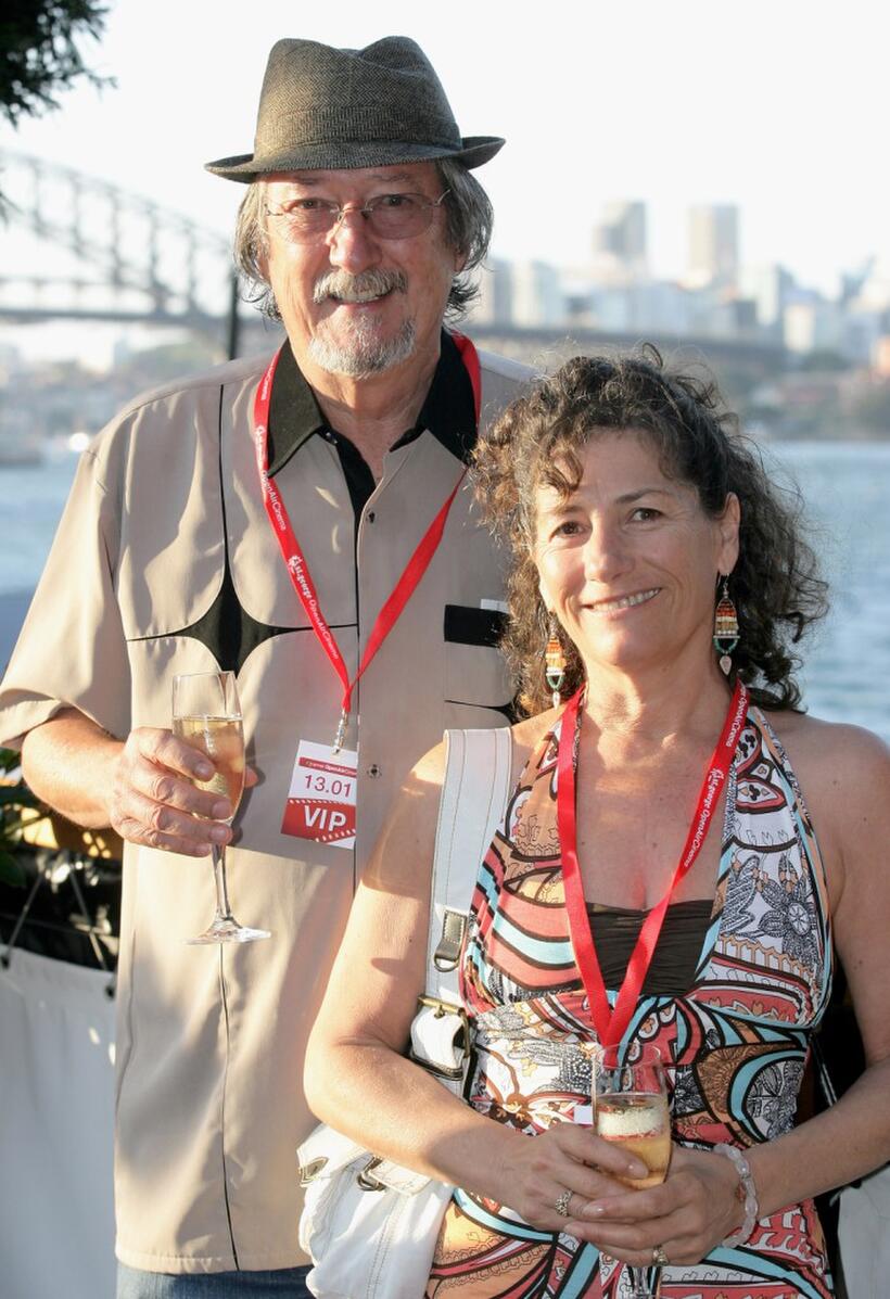 Michael Caton and Helen Caton at the preview screening of "W."