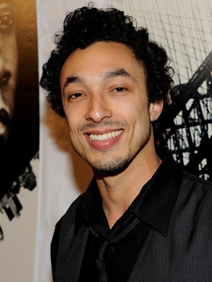Wade Allain-Marcus at the premiere of "Brooklyn's Finest."