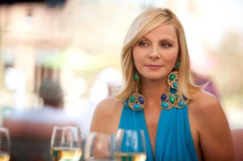 Kim Cattrall as Samantha Jones in "Sex and the City 2."
