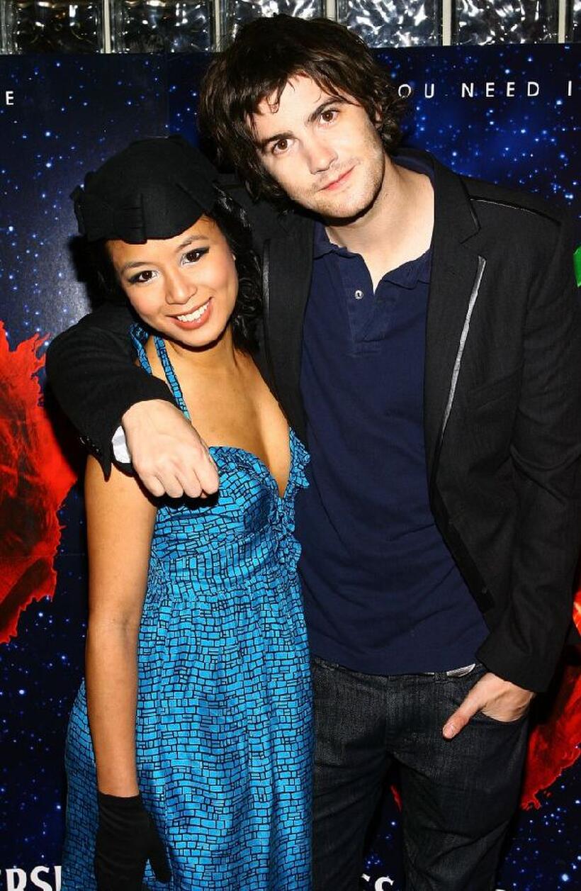T.V. Carpio and Jim Sturgess at the special screening of "Across The Universe."