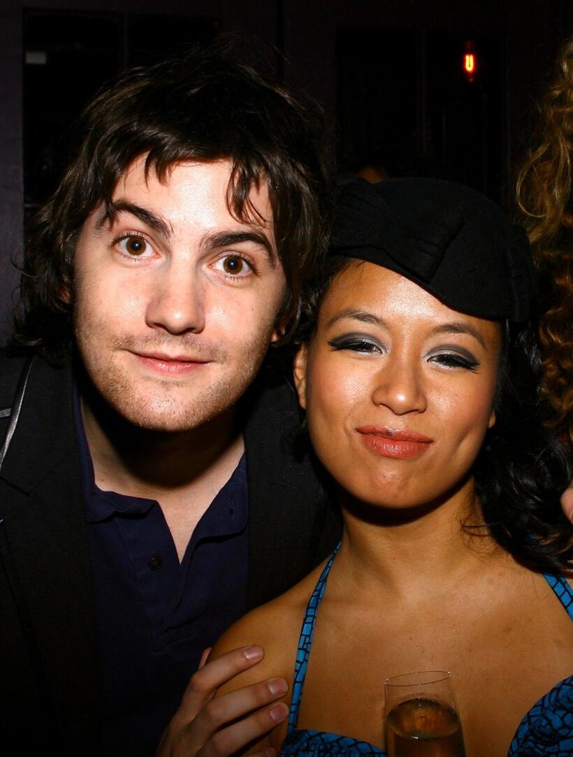 Jim Sturgess and T.V. Carpio at the special screening of "Across The Universe."