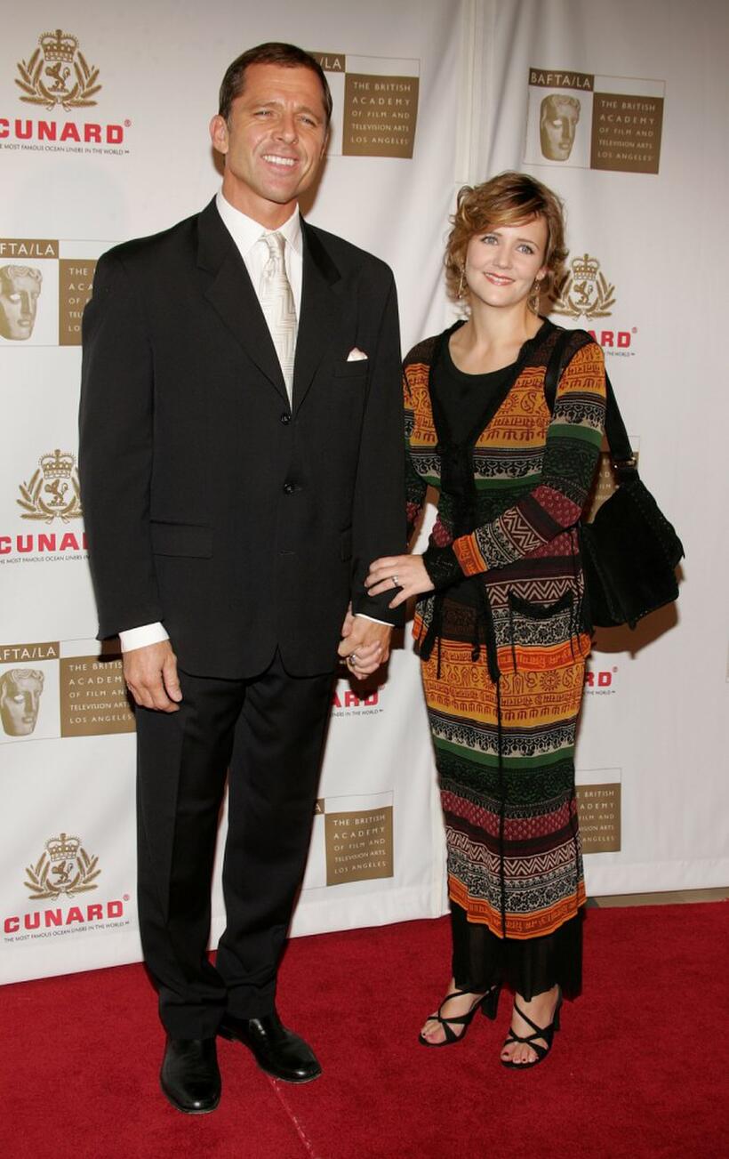 Maxwell Caulfield and daughter Melissa at the 14th Annual Britannia Awards.