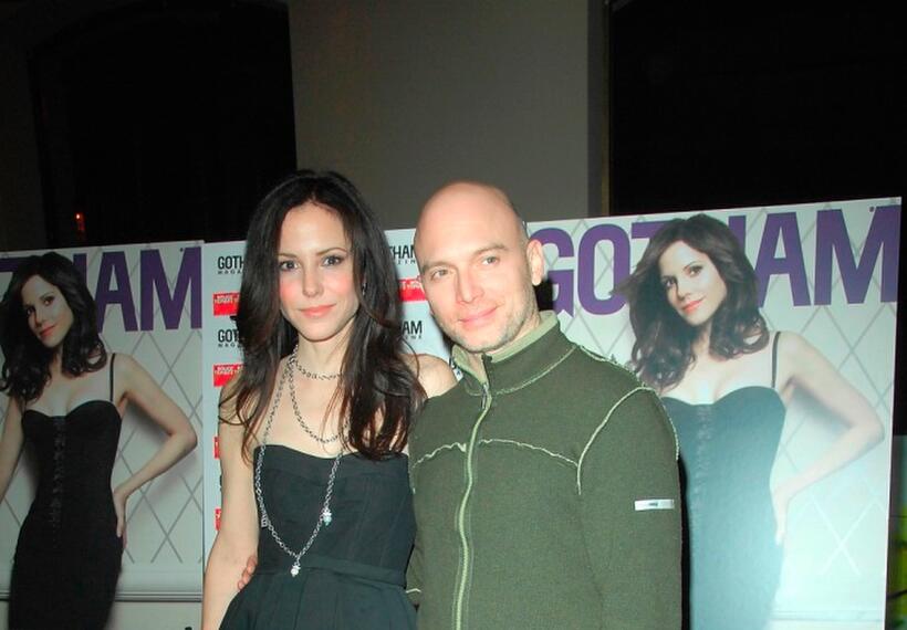 Mary Louise Parker and Michael Cerveris at the celebration of new Gotham magazine cover.