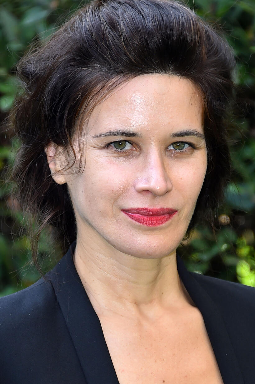 Valentina Cervi at a photocall in the Rai studios in Rome.