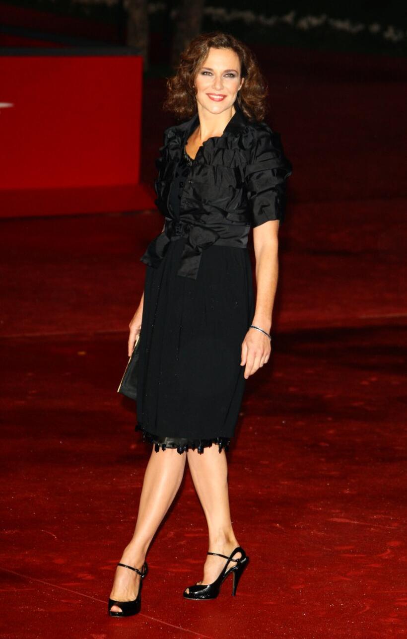 Valeria Cavalli at the Closing Ceremony during the 3rd Rome International Film Festival.