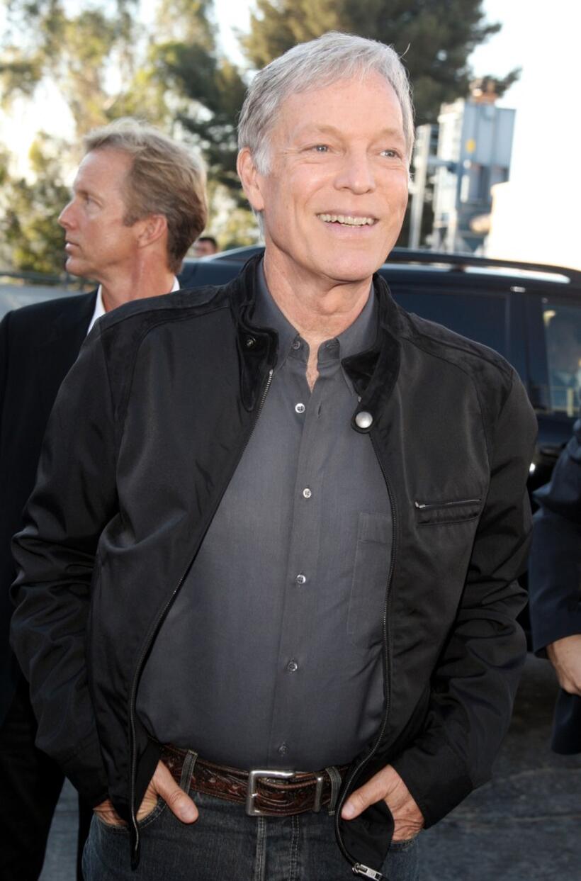 Richard Chamberlain at the premiere of "I Now Pronounce You Chuck and Larry".