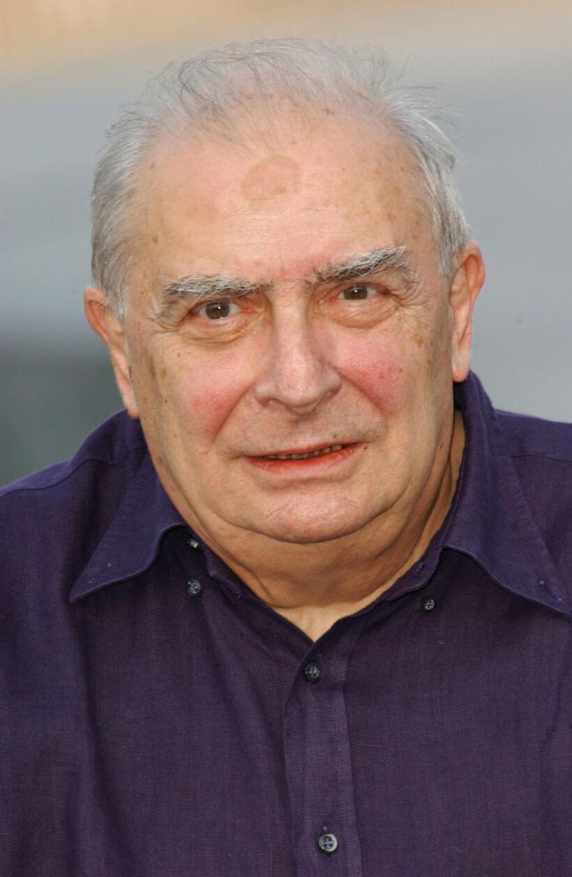 Claude Chabrol at the San Sebastian International Film Festival for the photocall of "La Fleur du Mal".