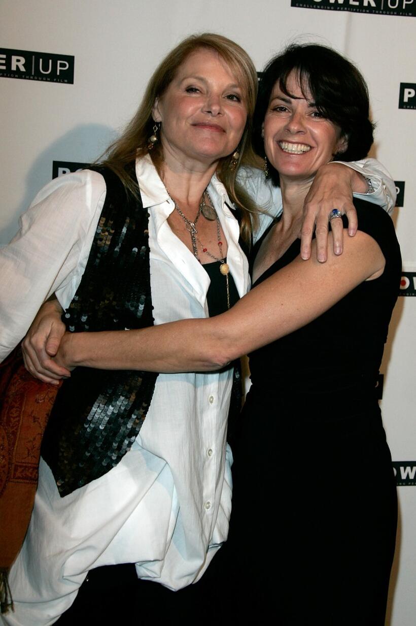 Helen Shaver and Patricia Charbonneau at the Power Premiere Awards.