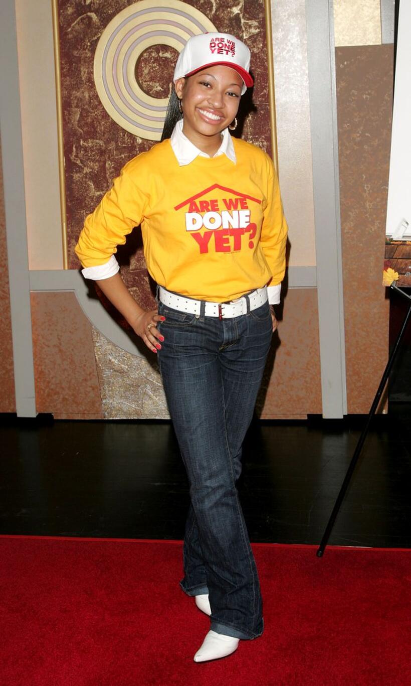 Aleisha Allen at the promotional event of "Are We Done Yet."