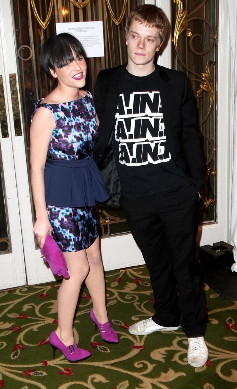 Jaime Winstone and Alfie Allen at the Sony Ericsson Empire Awards 2008.