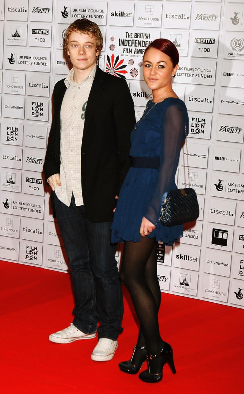 Alfie Allen and Jamie Winstone at the British Independent Film Awards 2008.